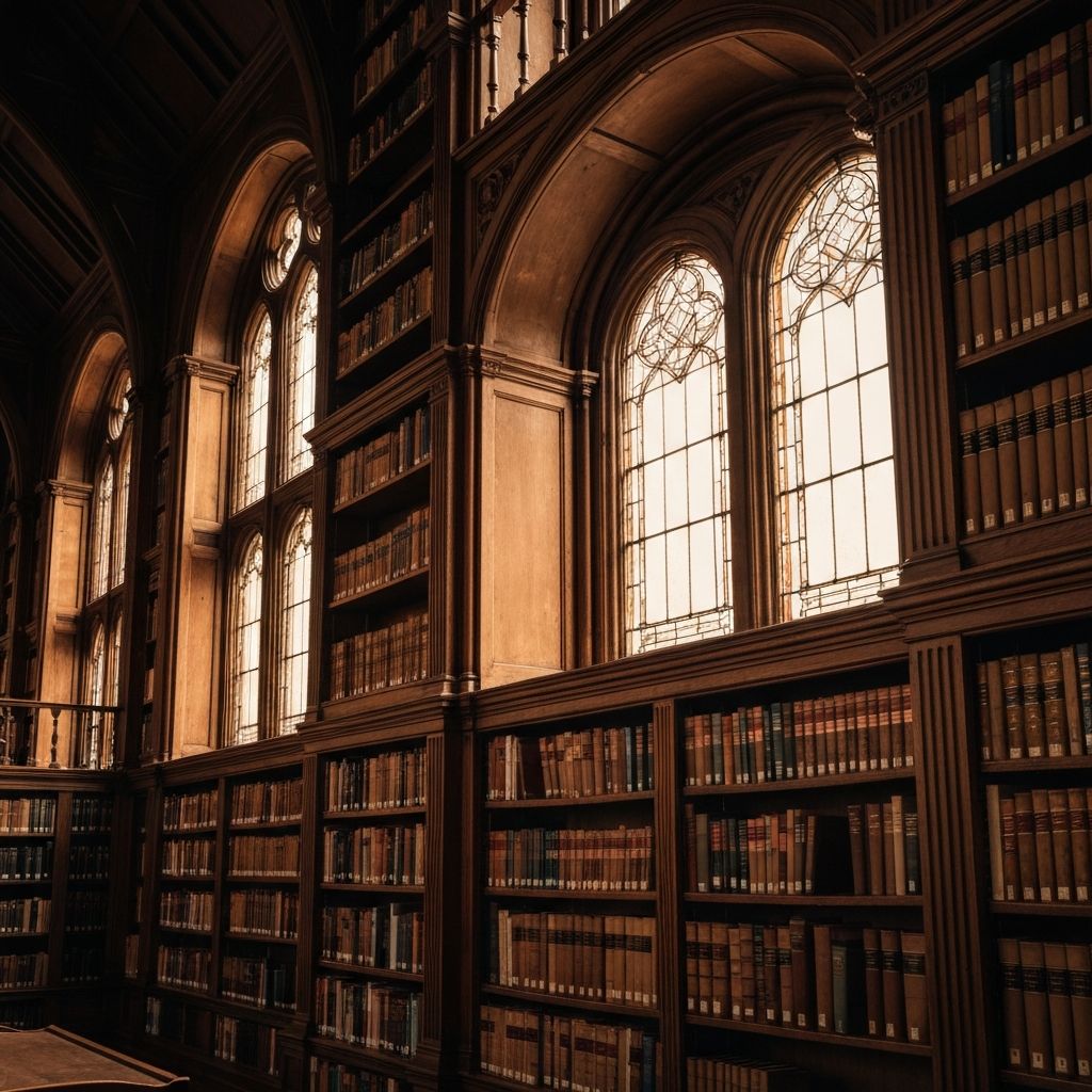 Arhitektonski detalj koji simbolizuje znanje i strukturu